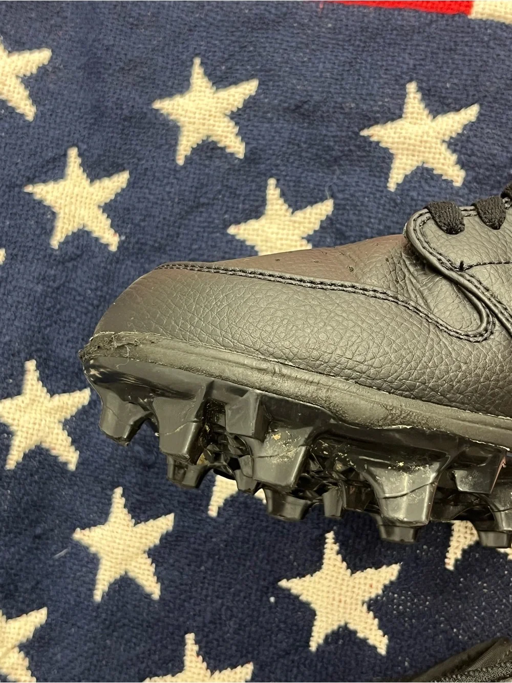 Jordan Black and White Men's High-Top Athletic Cleats Mens Size 11